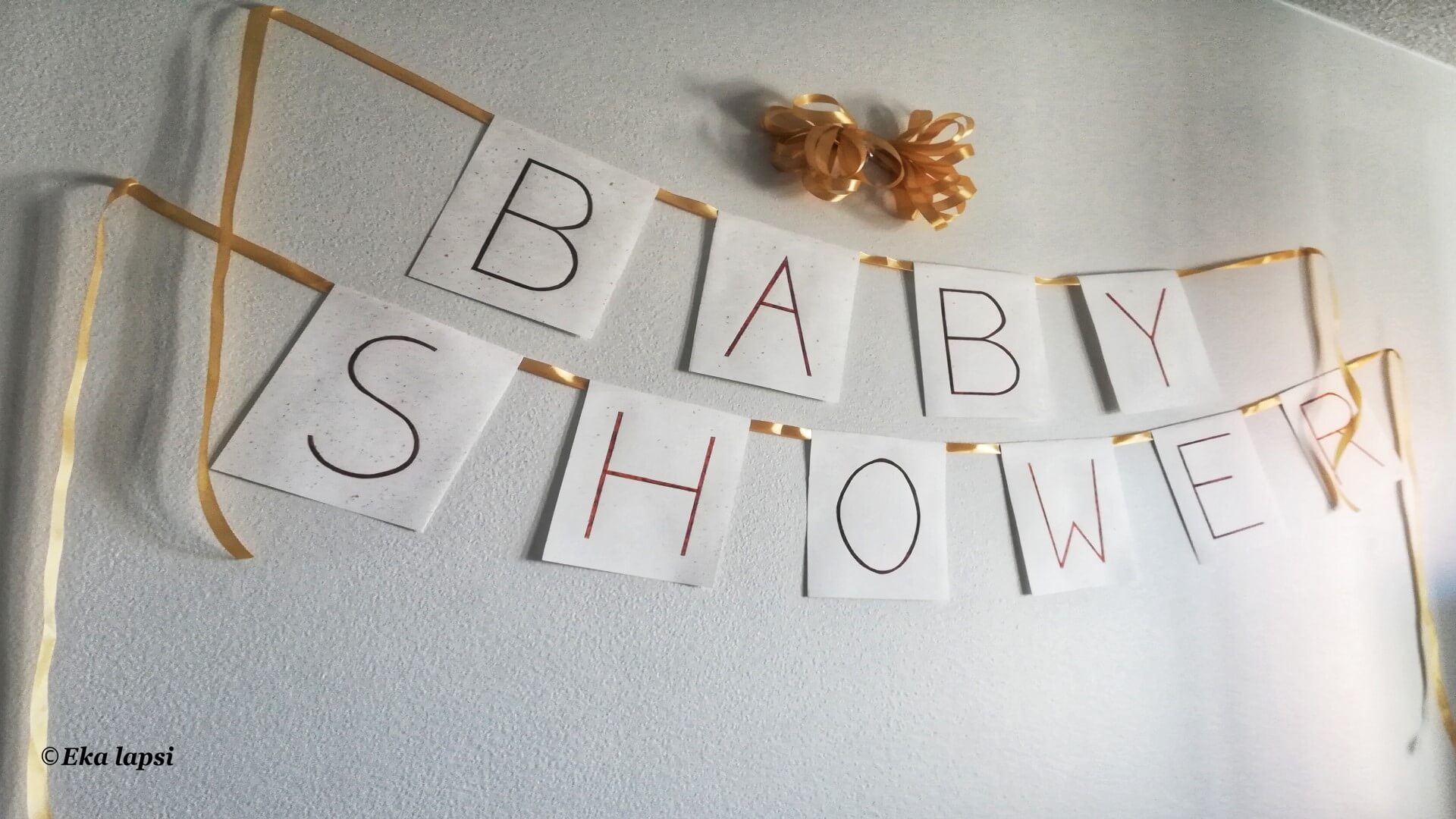 Baby Shower -juhlien järjestäminen tarkoittaa myös koristelua.